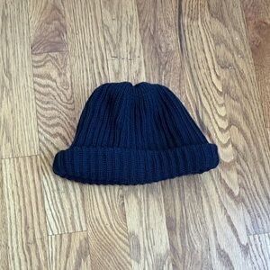 Rototo Wool Fisherman Beanie - Navy